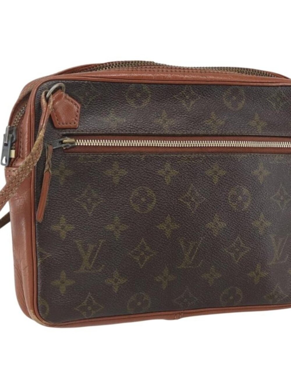 LOUIS VUITTON Monogram Pochette Sports Clutch Bag N0.183 LV Auth ep13074